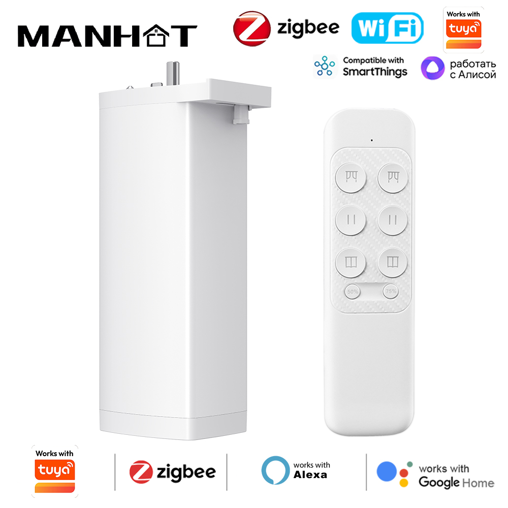 Smart Home Blinds - Motor de Cortina Eléctrico Inteligente Zigbee/WIFI,