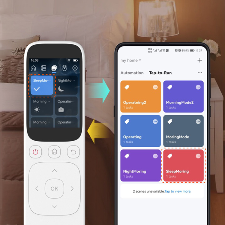 Smart Home Devices - Nuevo Dispositivo Portátil con Pantalla Táctil,