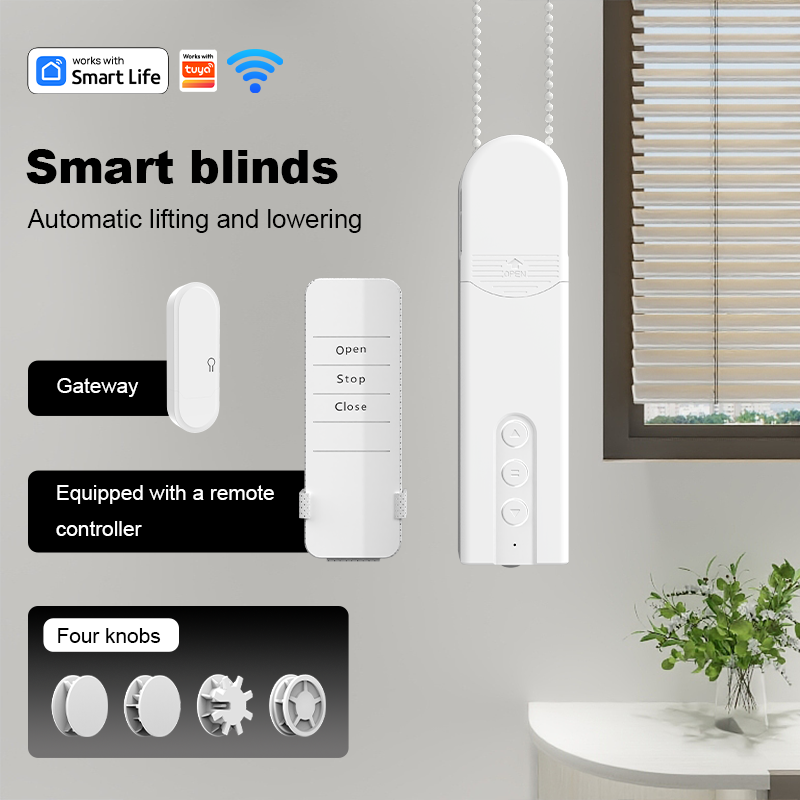 Smart Home Blinds - Motor eléctrico de rodillo ciego WiFi,