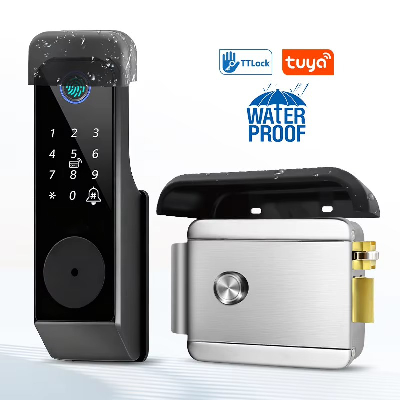Smart Home Website - Cerradura de puerta inteligente electrónica mecánica