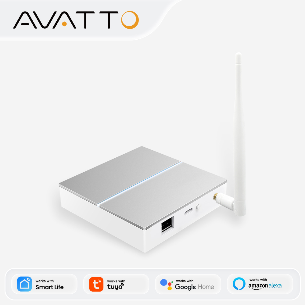 Smart Home Website - Centro de Control Inteligente AVATTO Tuya