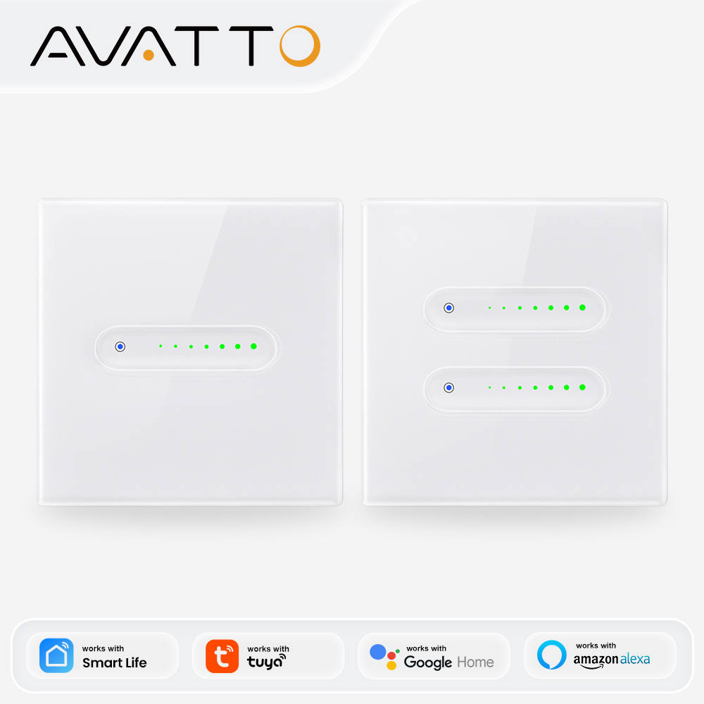 Smart Home Lighting Control - AVATTO Interruptor inteligente WiFi de 1/2