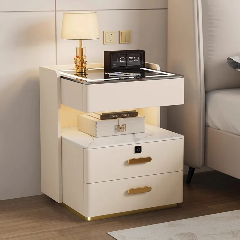 Smart Home Yourself - Mesitas de noche flotantes organizadoras con