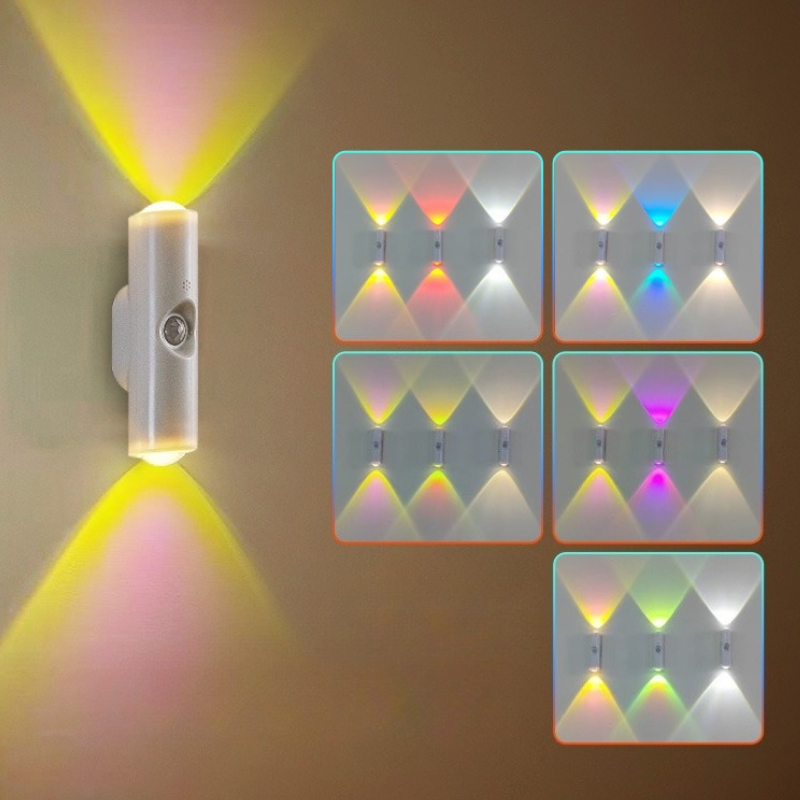 Smart Home Design - Luz nocturna inteligente con gradiente RGB,