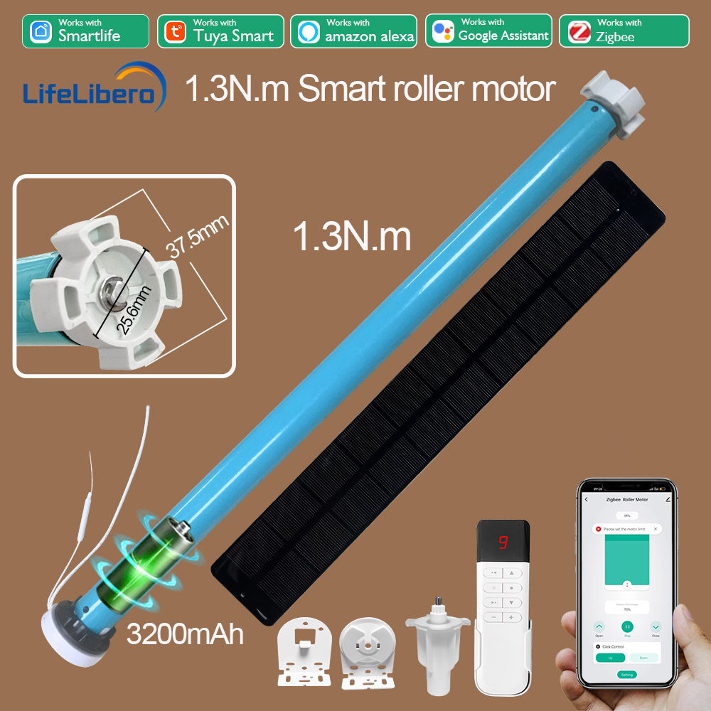 Smart Home Blinds - Boyarca-Motor de persianas enrollables Tuya Zigbee,