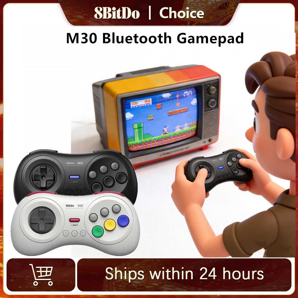 Mando Bluetooth 8Bitdo M30 par - Smart Home Raspberry Pi reseña y precio