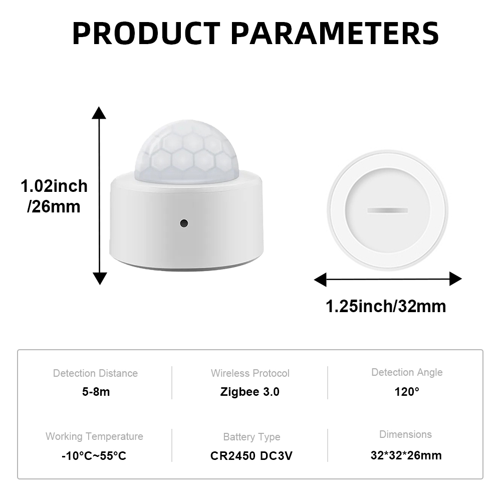 Sensor de Luz ZigBee Tuya, Sen - Smart Home Yale reseña y precio