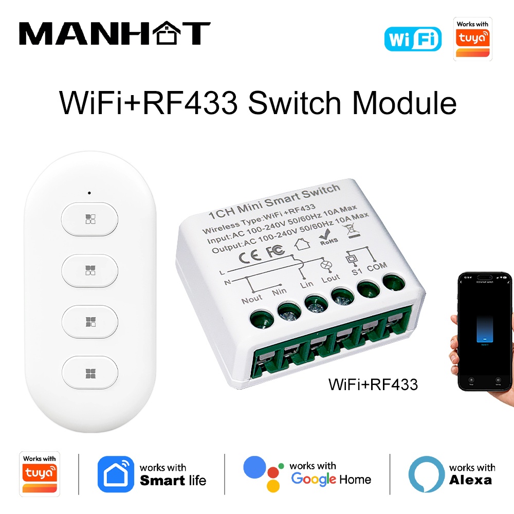 Interruptores de Luz Inteligen - Smart Home Lighting Control reseña y precio