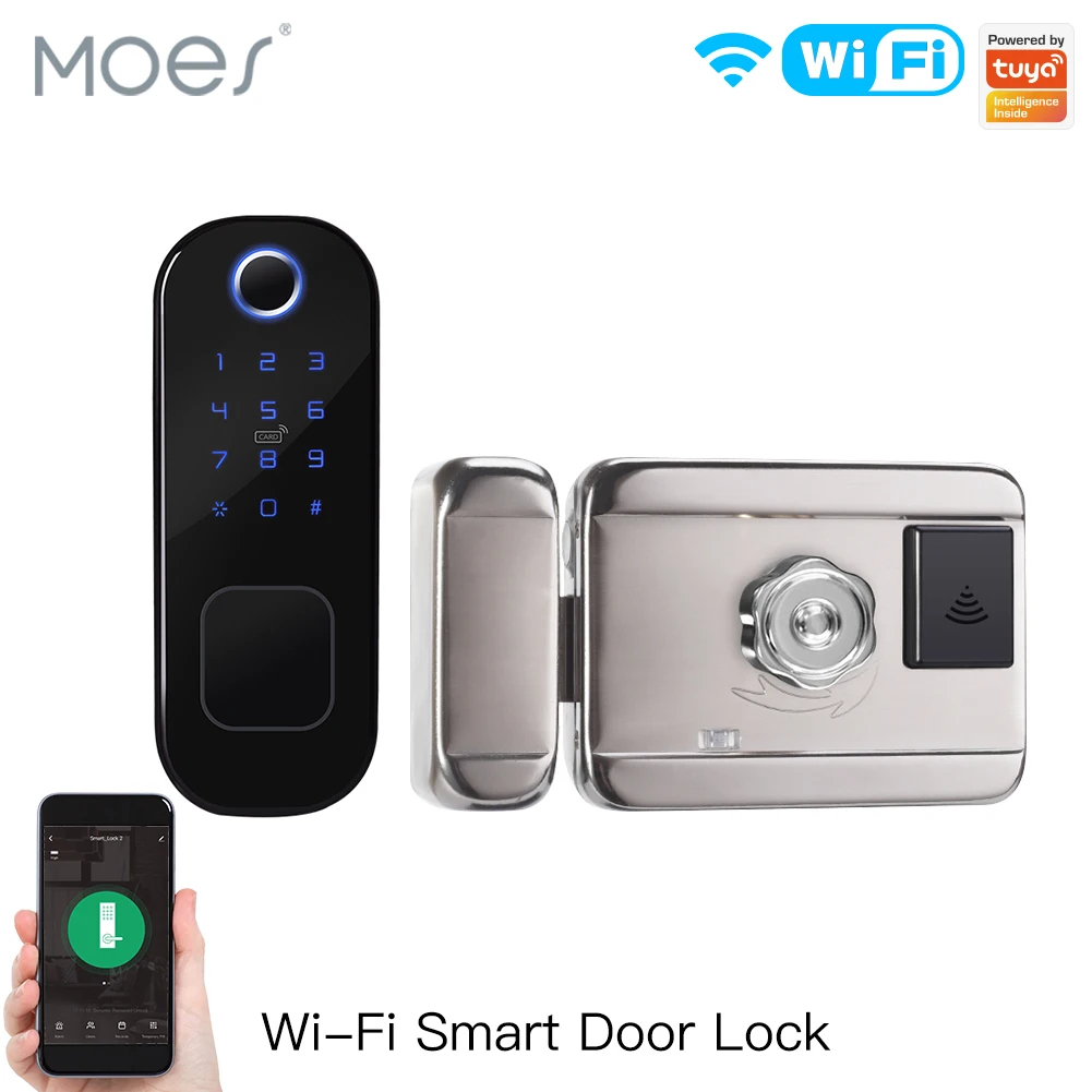MOES-cerradura inteligente con - Smart Home Moes reseña y precio
