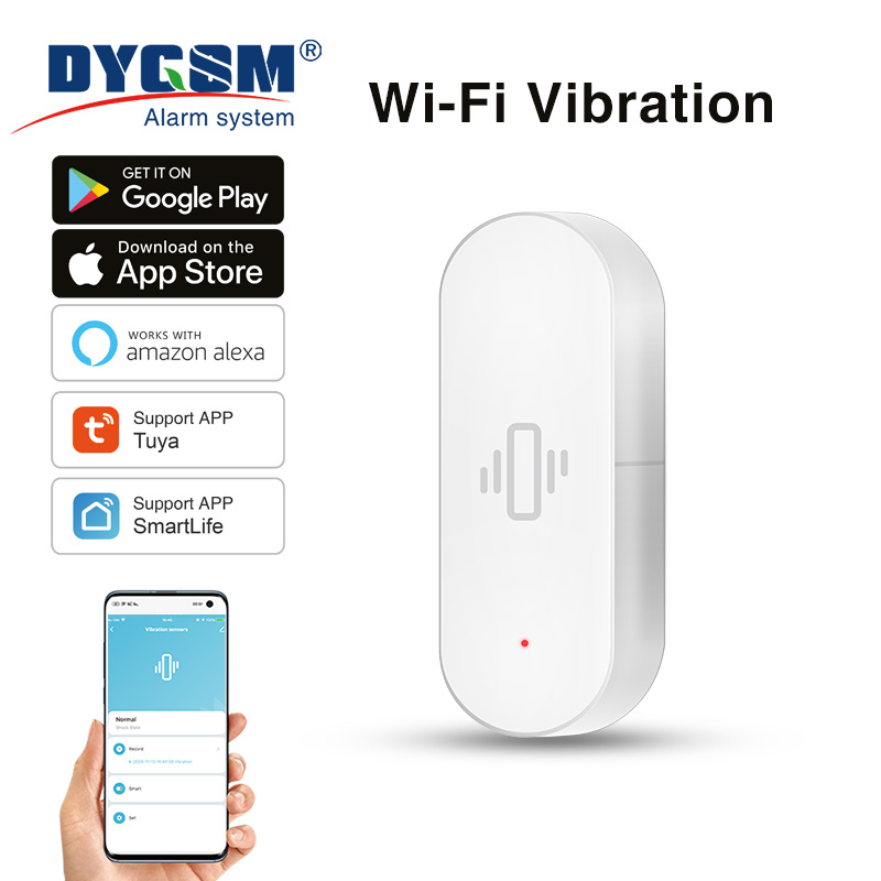 Sensor de vibración WiFi Tuya, - Smart Home Yale reseña y precio