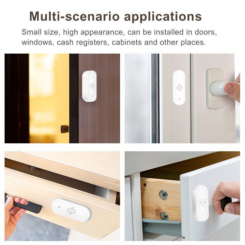 Sensor de vibración WiFi Tuya, - Smart Home Yale reseña y precio