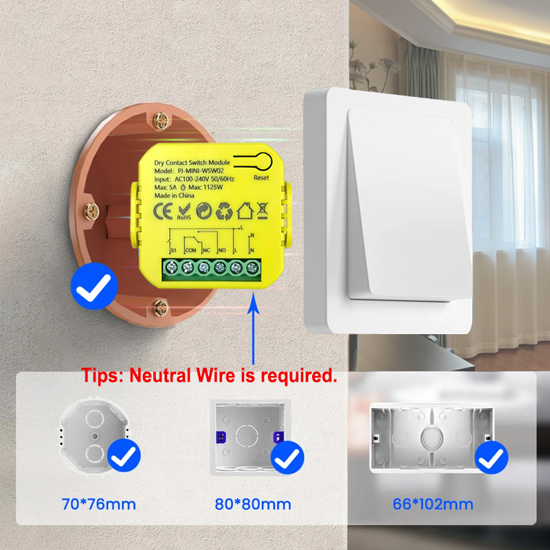 Interruptor de Contacto Seco I - Smart Home Plus reseña y precio