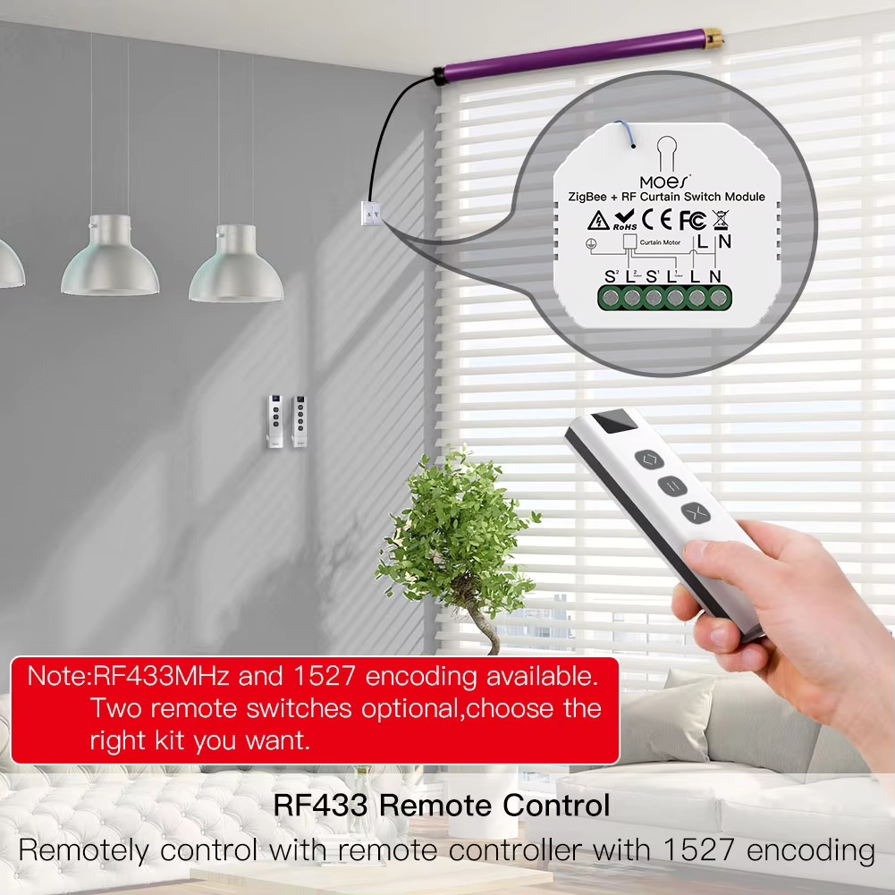 Módulo de Interruptor de Corti - Smart Home Blinds reseña y precio