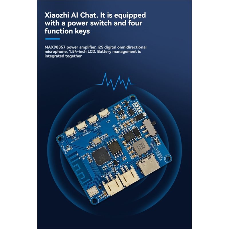 Módulo de voz HFES AI con micr - Smart Home Diy reseña y precio