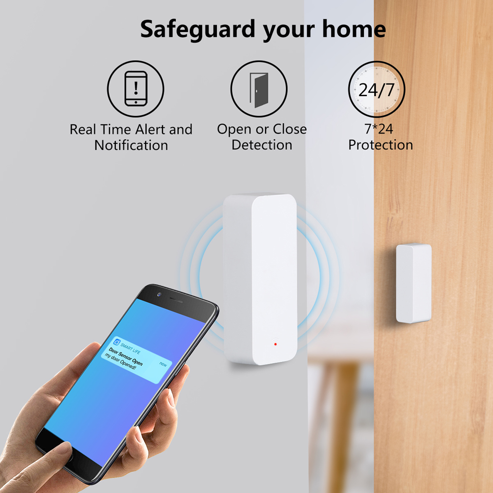 Sensor de contacto para puerta - Smart Home Website reseña y precio