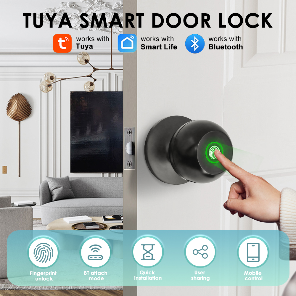 Cerradura electrónica Tuya, ce - Smart Home Website reseña y precio