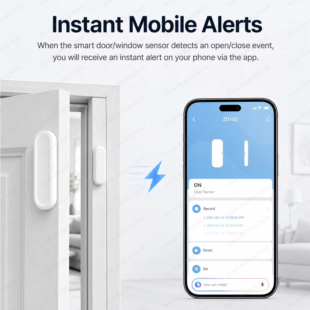Sensor de Puerta y Ventana Imp - Smart Home Website reseña y precio