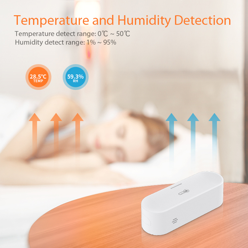Sensor de temperatura y humeda - Smart Home Samsung reseña y precio