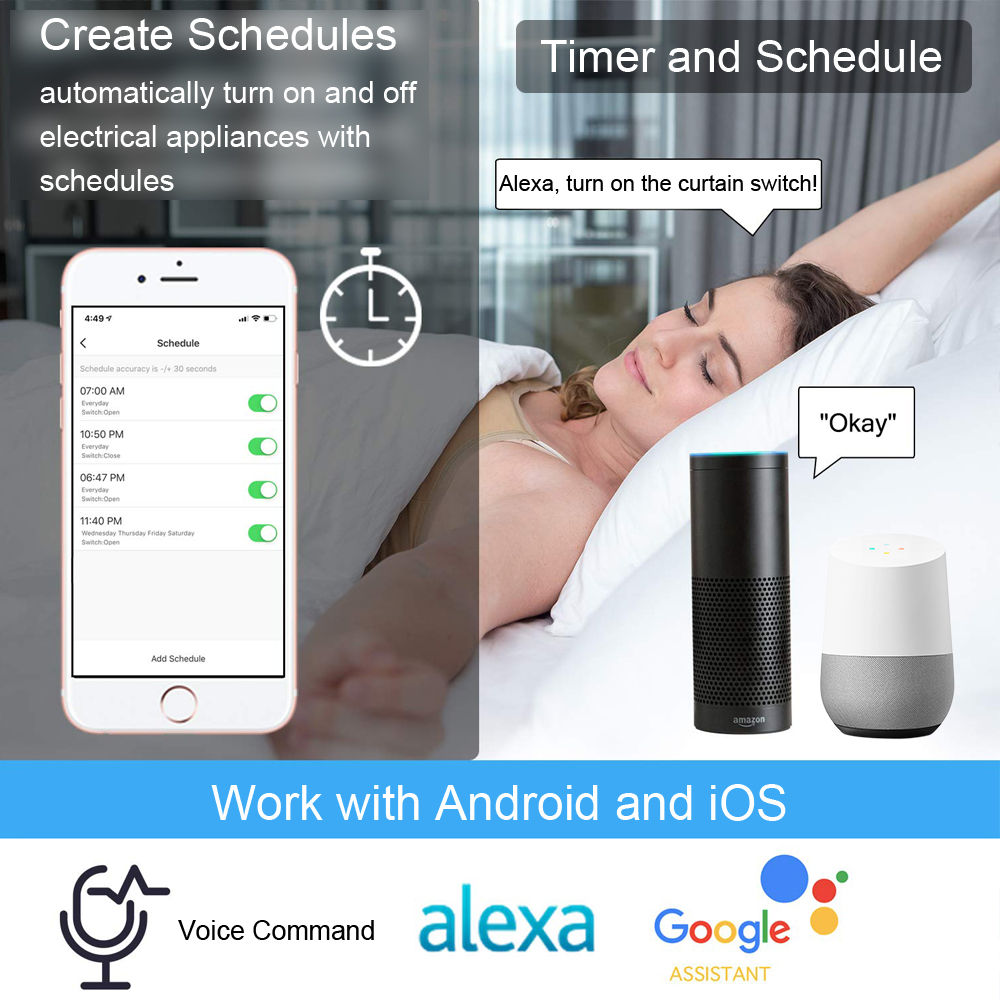 Tuya Smart Life EU WiFi interr - Smart Home Blinds reseña y precio