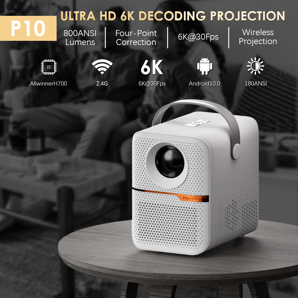 Mini Proyector Inteligente P10 - Smart Home X10 reseña y precio