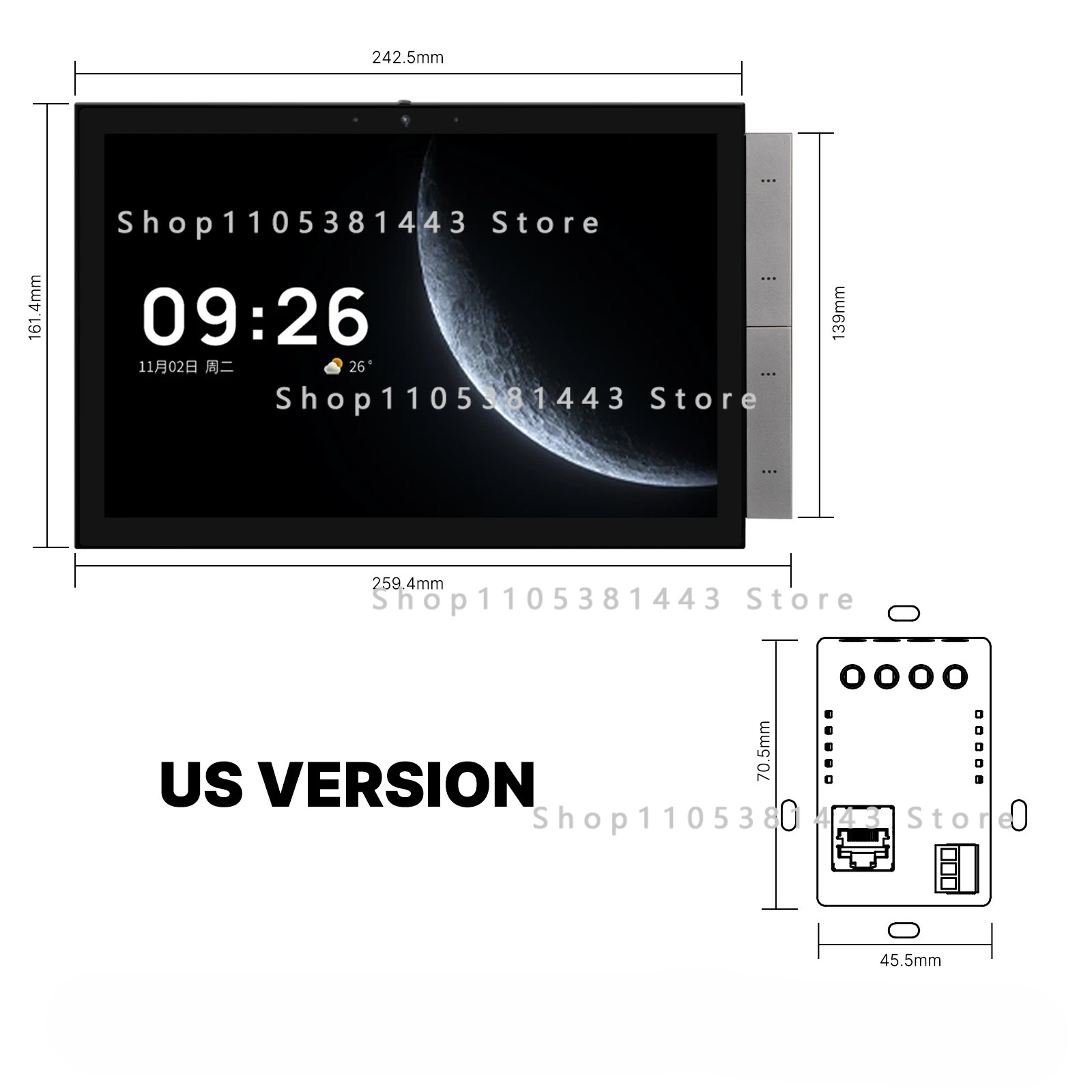 Panel de Control Inteligente M - Smart Home Moes reseña y precio