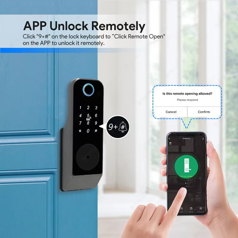 Cerradura de puerta inteligent - Smart Home Website reseña y precio