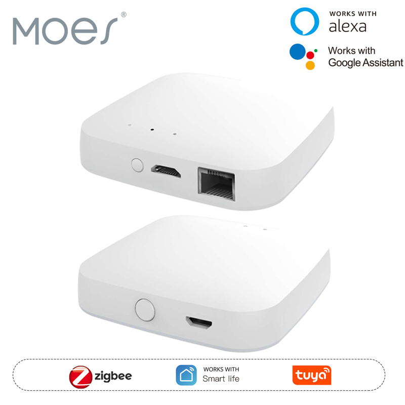 MOES Tuya ZigBee3.0 Smart Hub, - Smart Home Website reseña y precio