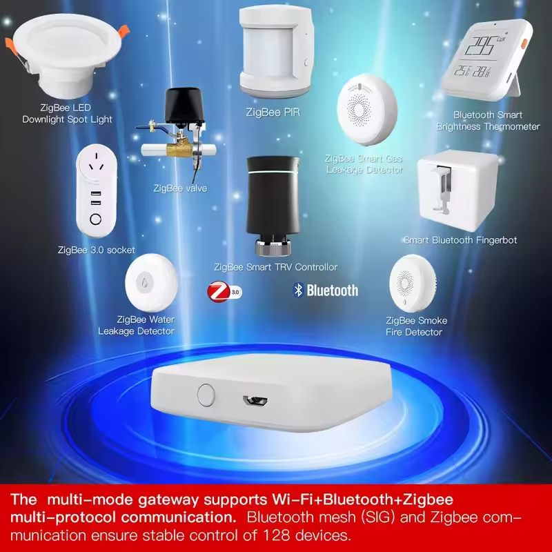 MOES Tuya ZigBee3.0 Smart Hub, - Smart Home Website reseña y precio