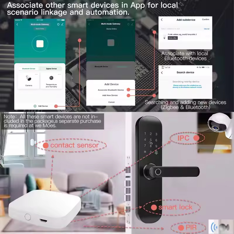 MOES Tuya ZigBee3.0 Smart Hub, - Smart Home Website reseña y precio