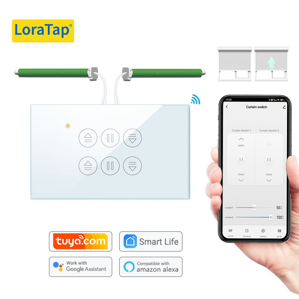 LoraTap Tuya US interruptor de - Smart Home Blinds reseña y precio