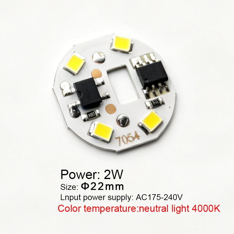 5PCS 2W AC 220V 240V Chips LED - Smart Home Diy reseña y precio