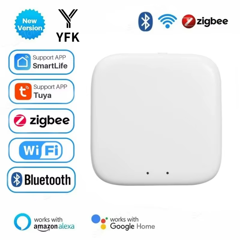 YFK Zigbee Gateway Hub Tuya Sm - Smart Home Website reseña y precio