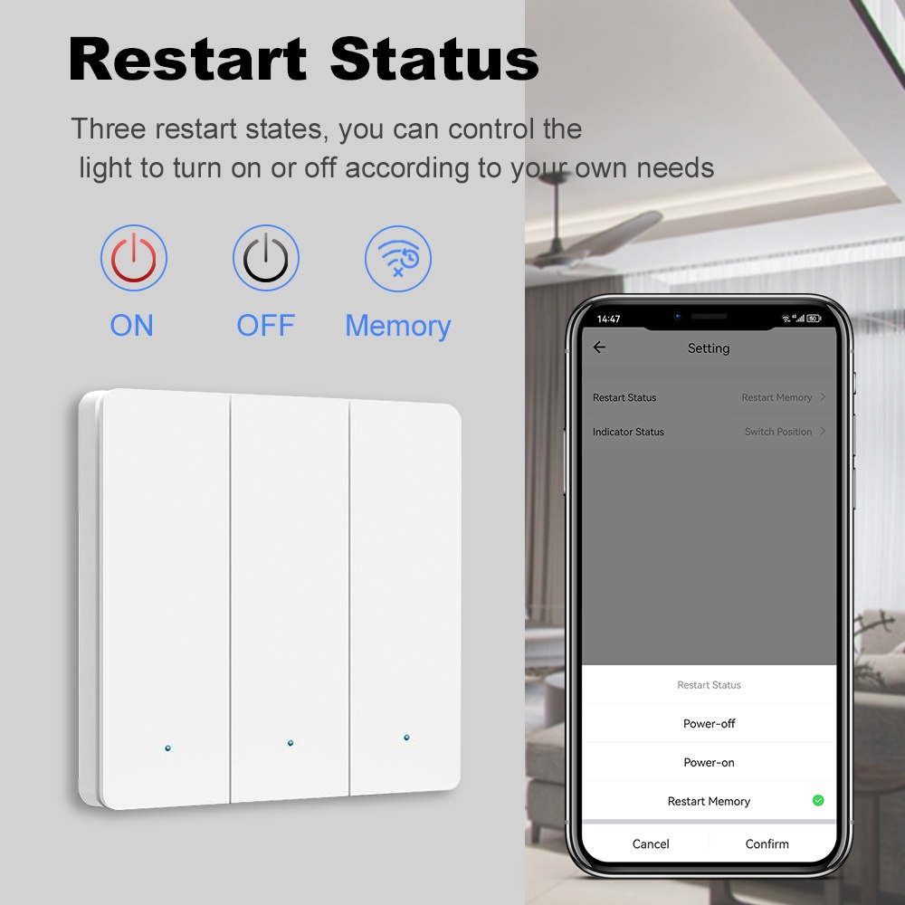 Interruptor de Pared Inteligen - Smart Home Lighting Control reseña y precio