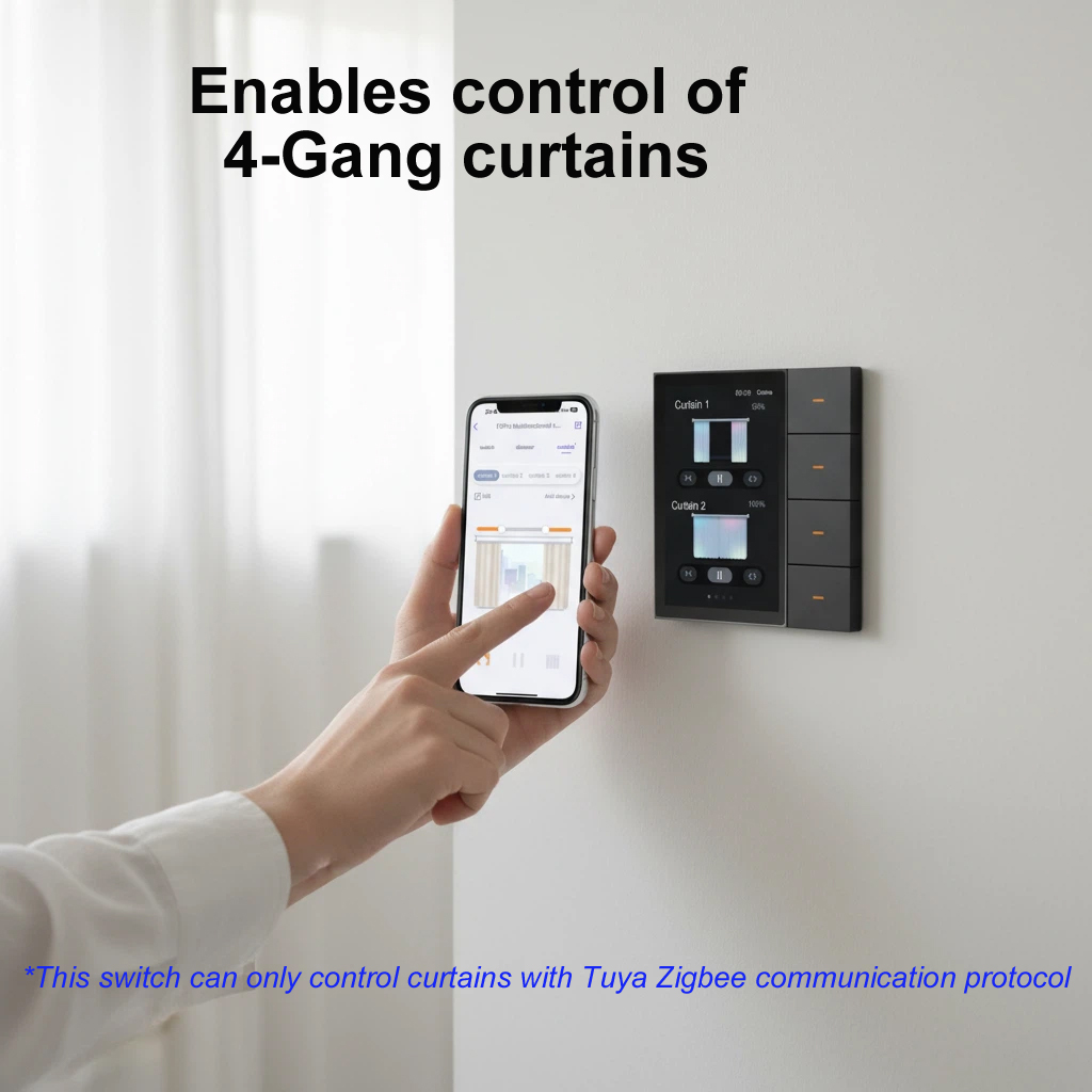 Panel Inteligente F3-pro Tuya  - Smart Home Lighting Control reseña y precio
