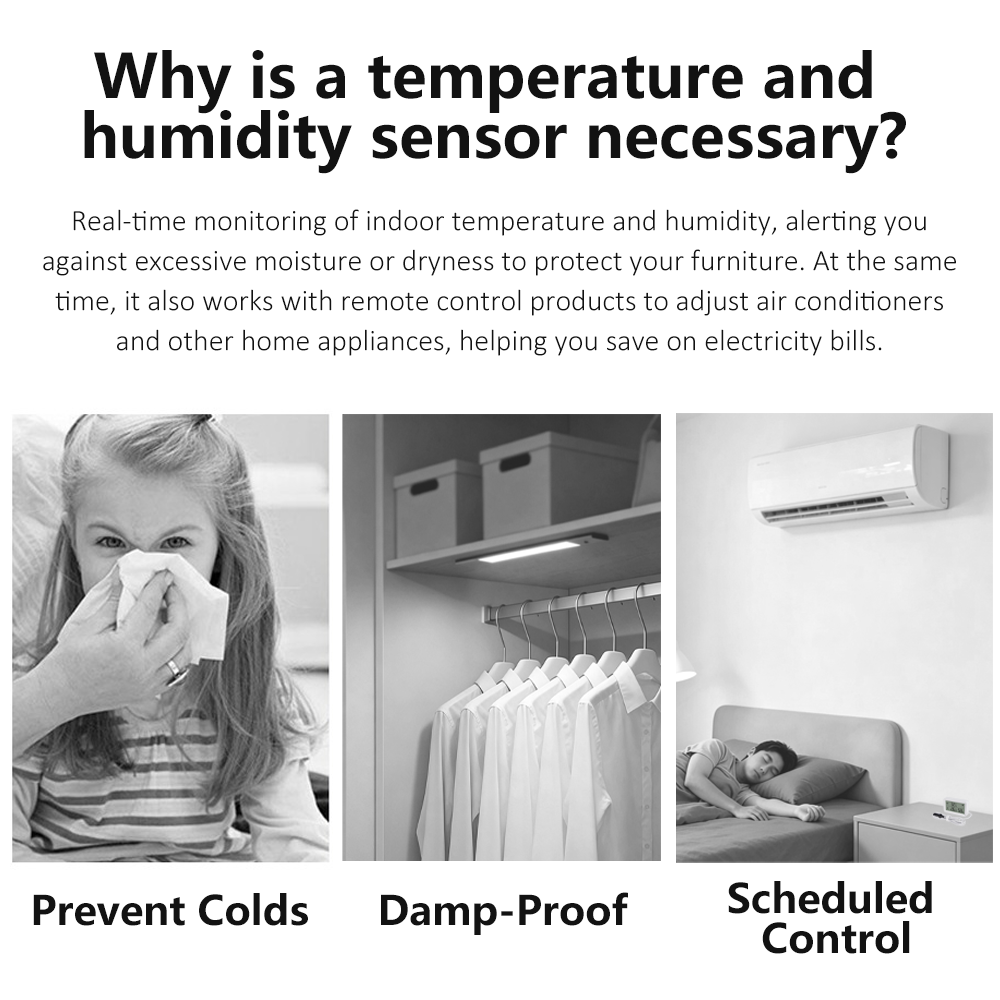 Sensor de temperatura y humeda - Smart Home Samsung reseña y precio