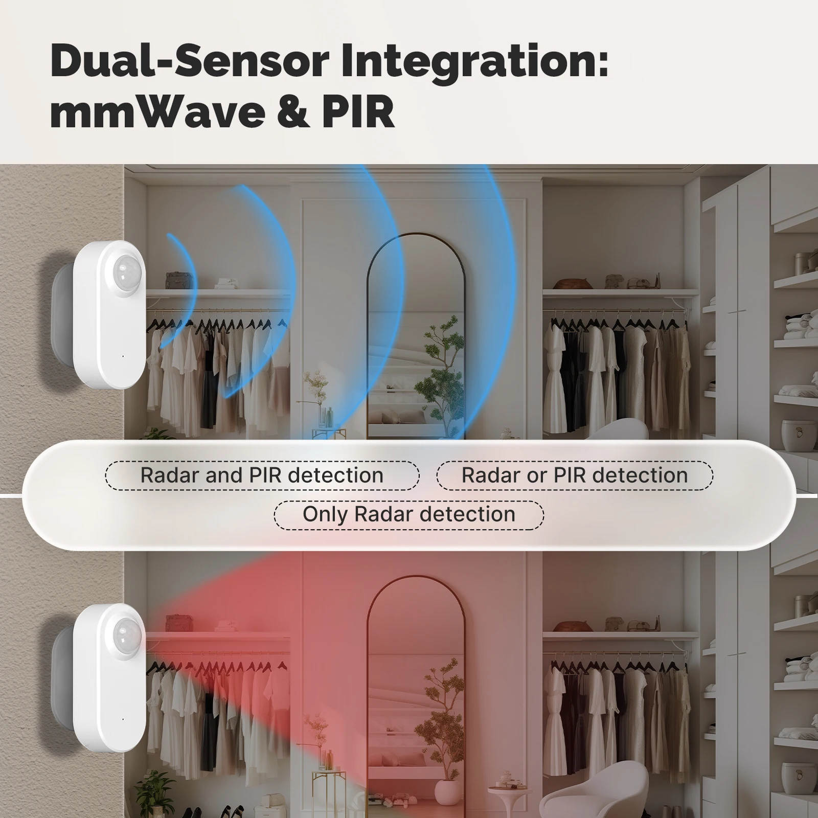 Sensor de Presencia Humana PIR - Smart Home Moes reseña y precio