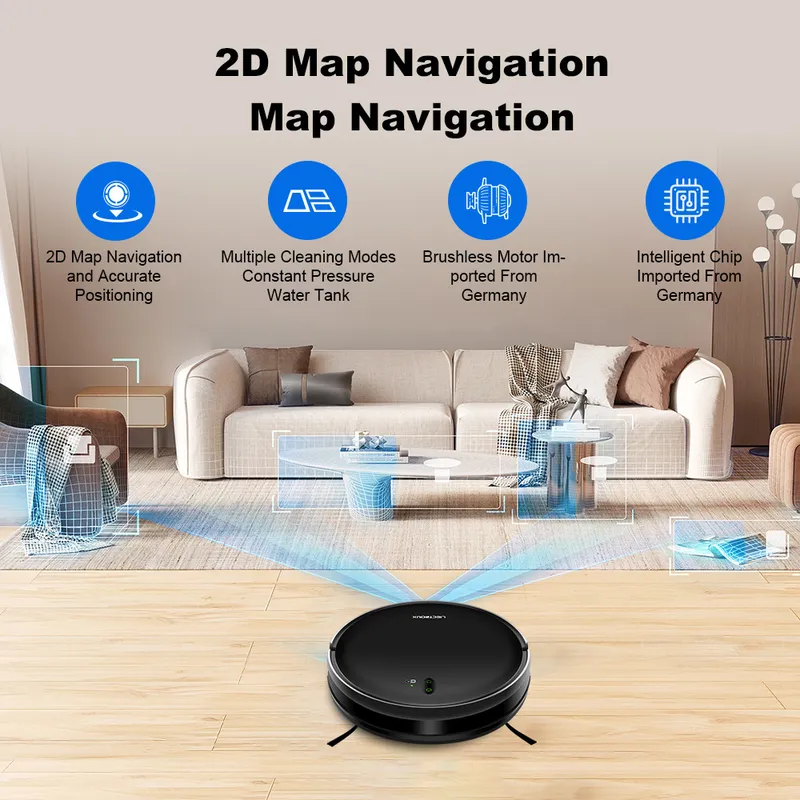 Aspiradora Robótica LIECTROUX  - Smart Home Devices reseña y precio