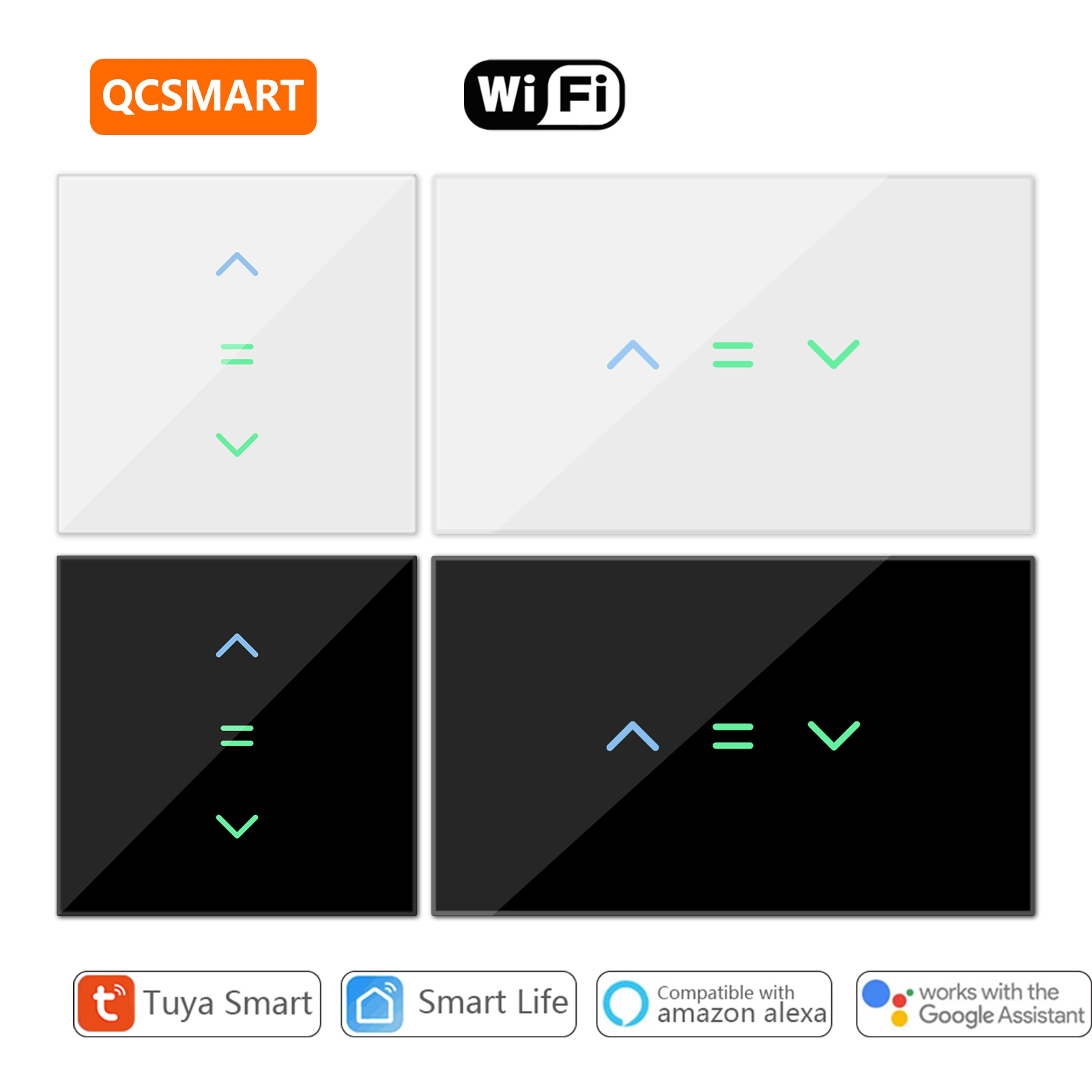 QCSMART persianas enrollables  - Smart Home Blinds reseña y precio