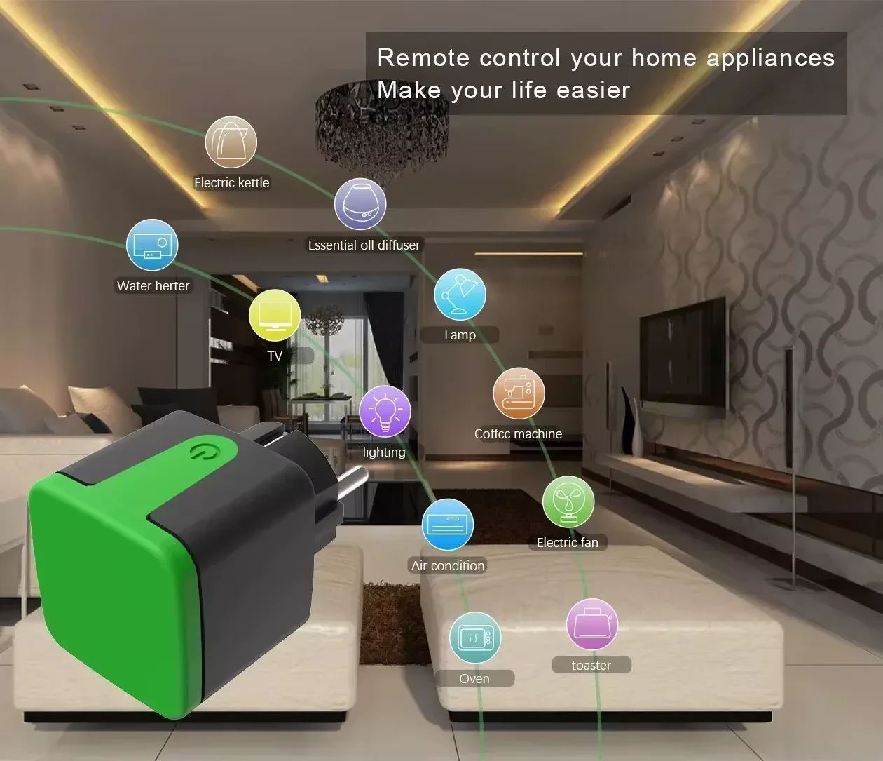Enchufe Inteligente WiFi Tuya  - Smart Home Google reseña y precio