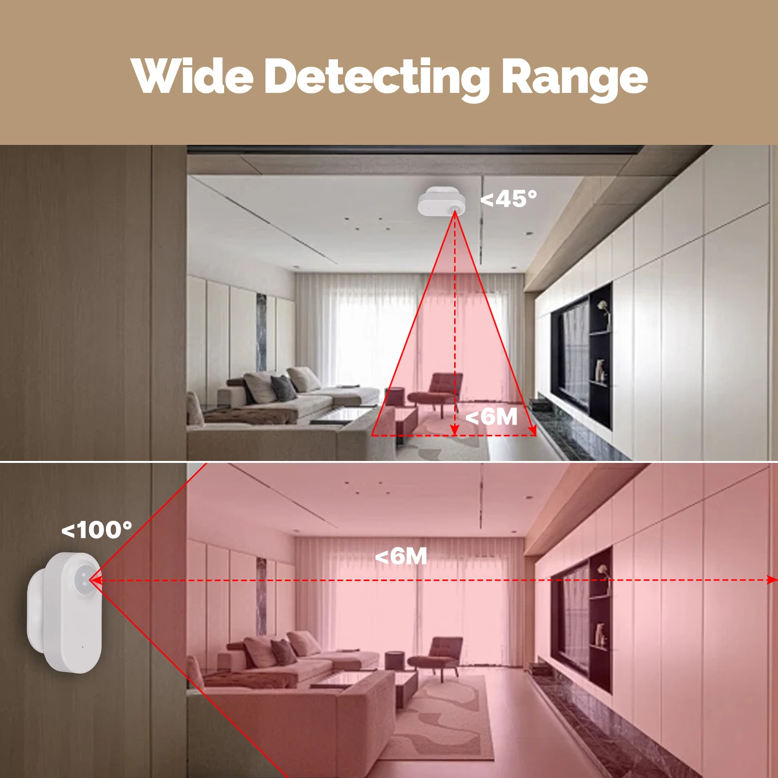 MOES Zigbee 3,0 Tuya Sensor de - Smart Home Moes reseña y precio