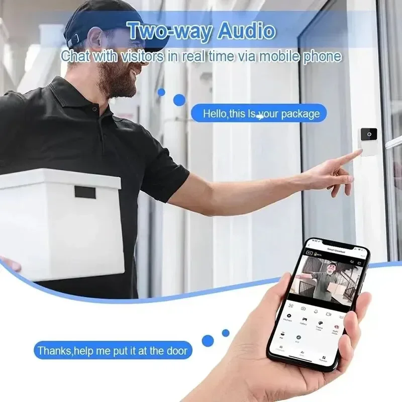 Videoportero con Cámara WiFi I - Smart Home Video Doorbell Installation reseña y precio