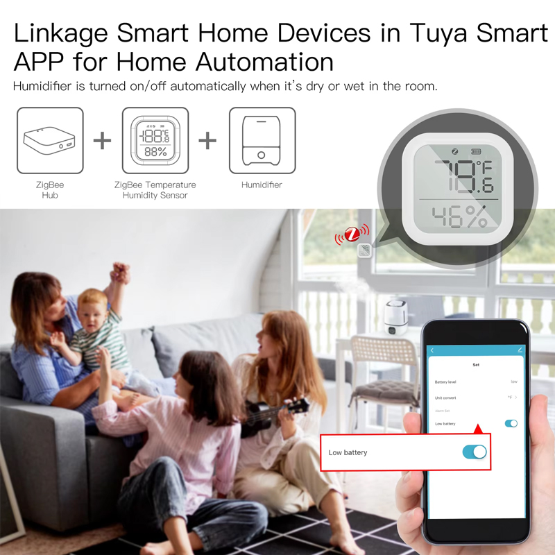 Sensor de temperatura y humeda - Smart Home Moes reseña y precio