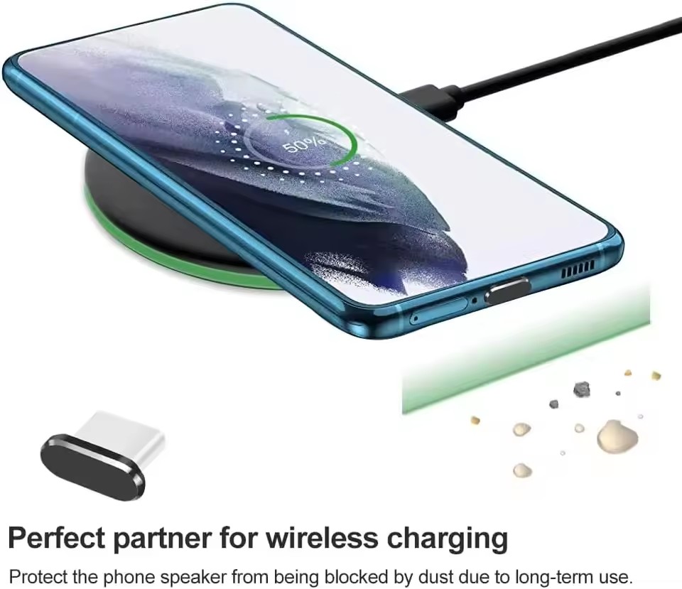 4 tapones antipolvo USB C con  - Smart Home Samsung reseña y precio