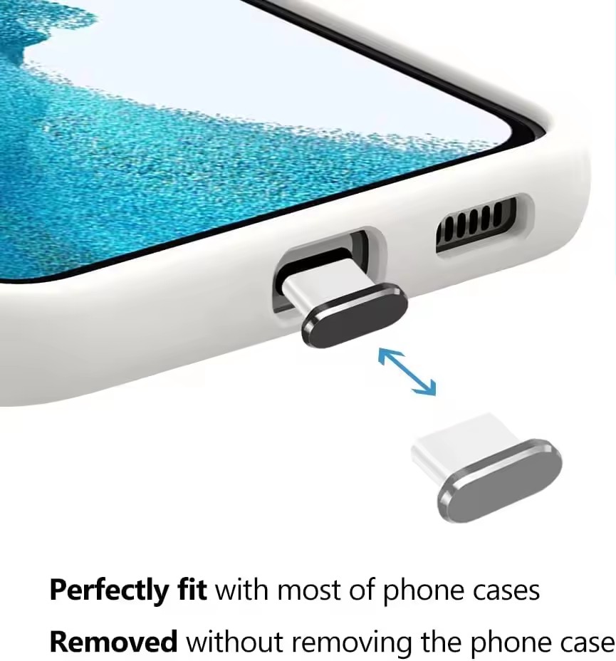 4 tapones antipolvo USB C con  - Smart Home Samsung reseña y precio