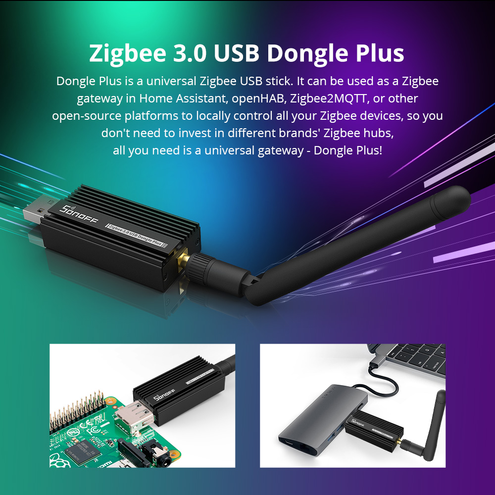 SONOFF Zigbee 3.0 USB Dongle P - Smart Home Plus reseña y precio
