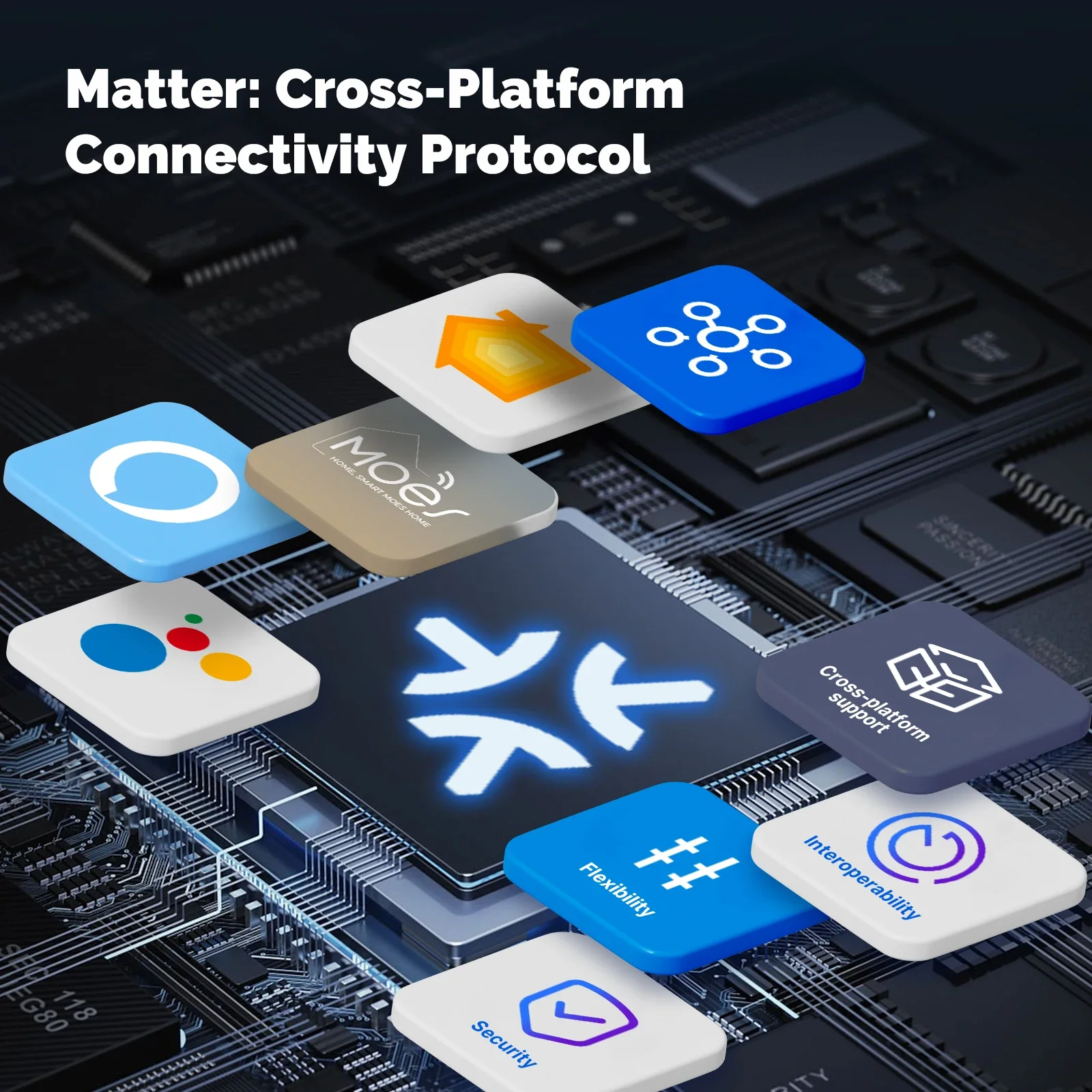 MOES Matter Tuya WiFi interrup - Smart Home Lighting Control reseña y precio