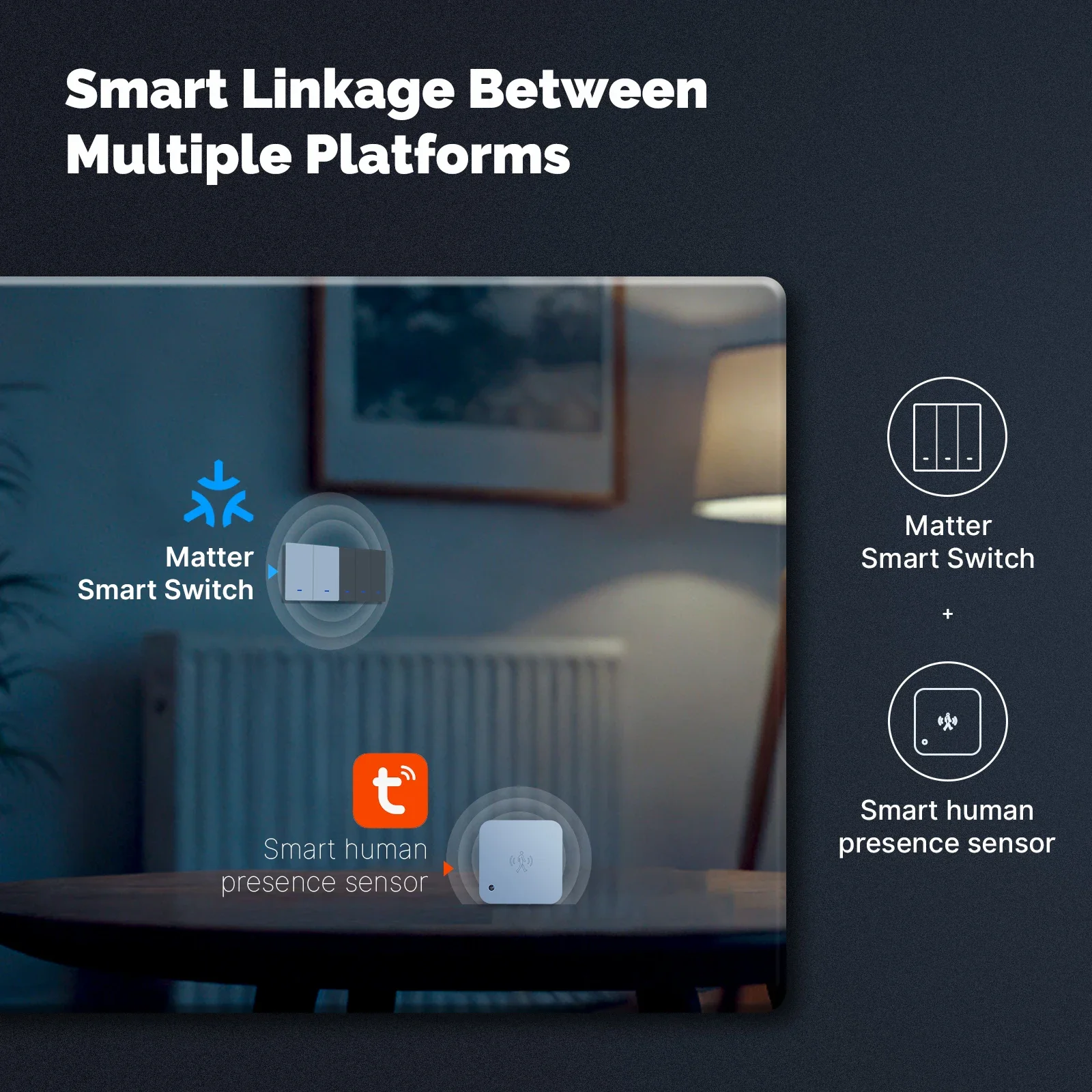 MOES Matter Tuya WiFi interrup - Smart Home Lighting Control reseña y precio