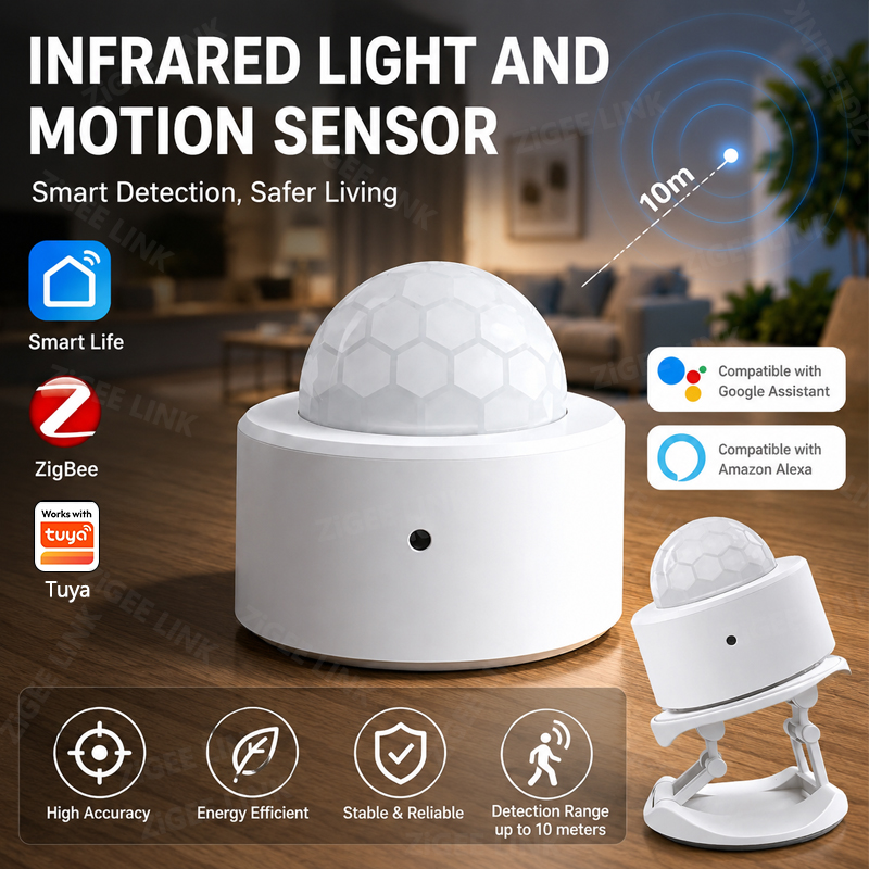 Sensor de movimiento ZigBee 3, - Smart Home Yale reseña y precio