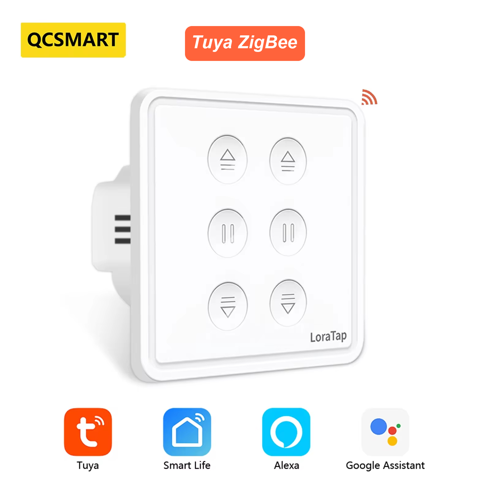 QCSMART Tuya Smart Life EU Zig - Smart Home Blinds reseña y precio