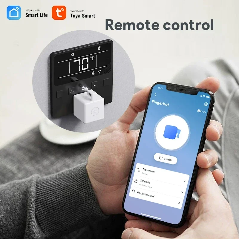 Tuya Zigbee 1/3 Unidades Robot - Smart Home Plus reseña y precio